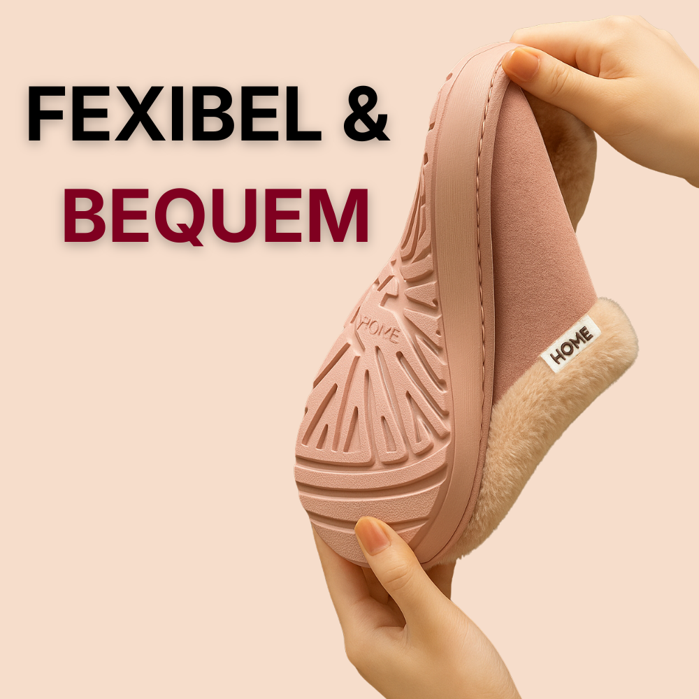 Flauschige Plüsch Hausschuhe