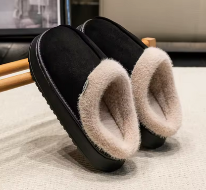 Flauschige Plüsch Hausschuhe