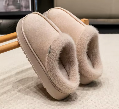 Flauschige Plüsch Hausschuhe