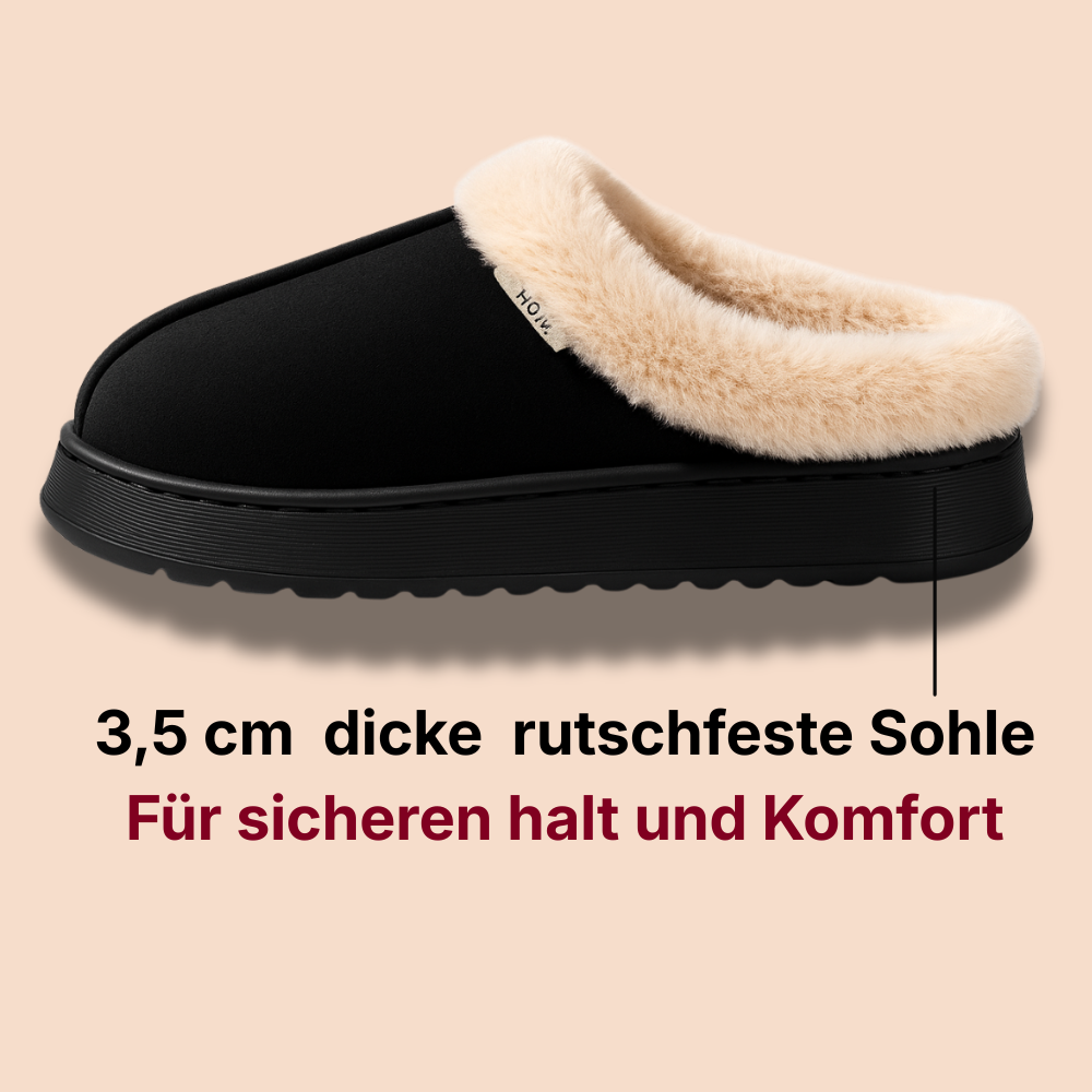 Flauschige Plüsch Hausschuhe